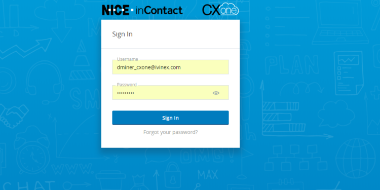 incontact Login