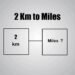 2km in Miles