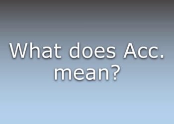 ACC Meaning