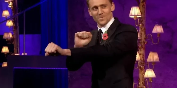 Tom Hiddleston Dancing