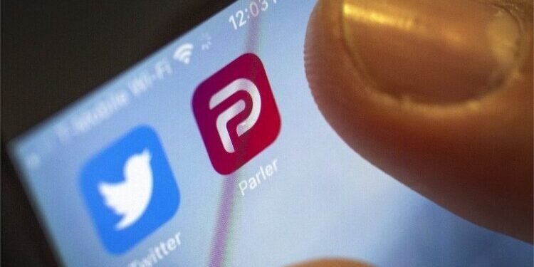 parler apple app store gabshiebertechcrunch