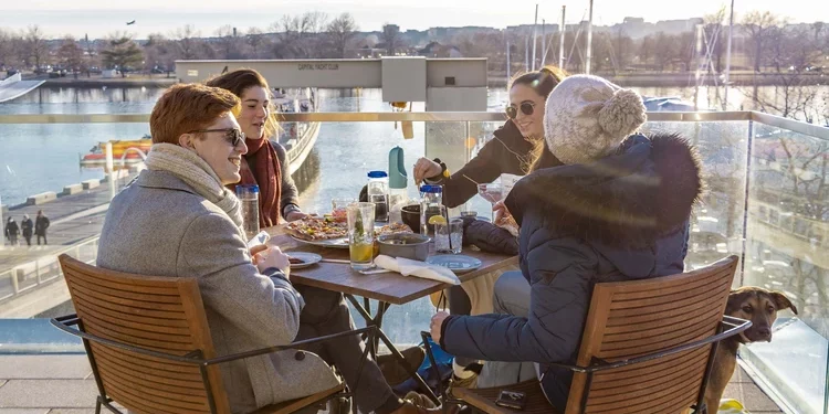 Outdoor Dining at the Wharf in DC