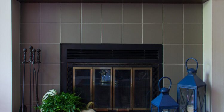 How to Choose the Perfect Paint Color for Your Fireplace Tile