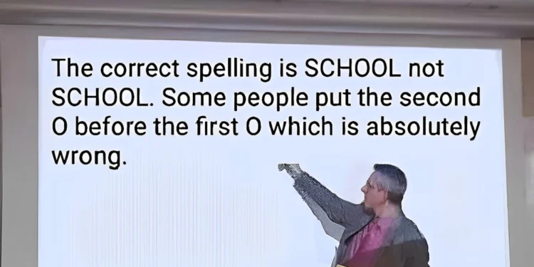 The Correct Spelling is School Not School. Some Pe - Tymoff