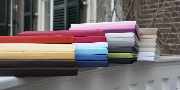 Dommelin Hoeslaken Katoen Rood 150 x 200 cm