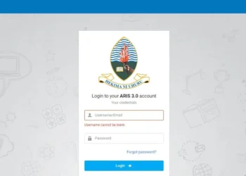 ARIS3.UDSM.AC.TZ Login