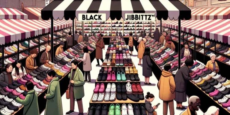 Black Crocs