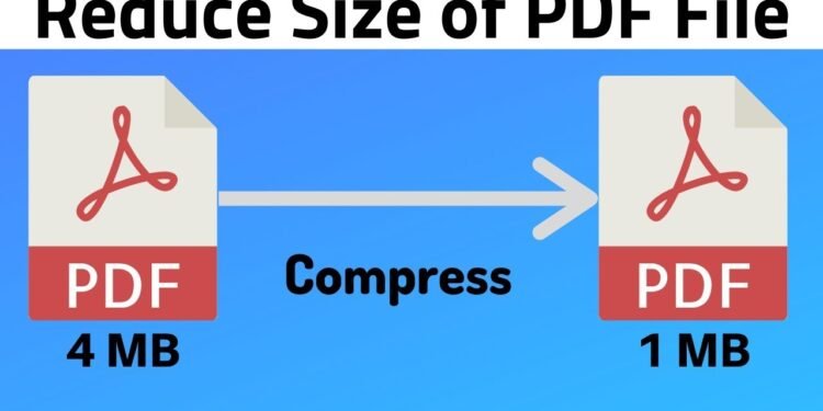reduce PDF size