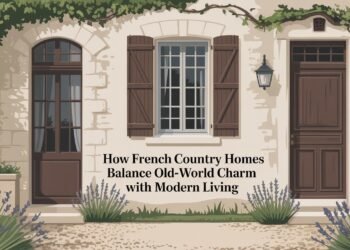 How French Country Homes Balance Old-World Charm with Modern Living
