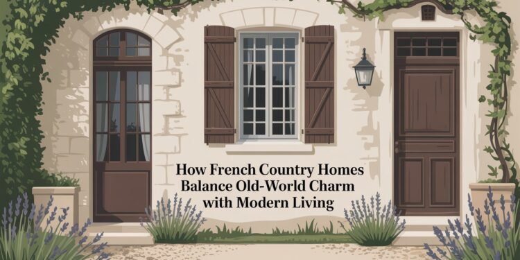 How French Country Homes Balance Old-World Charm with Modern Living
