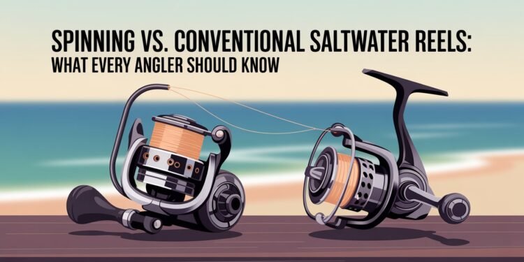 Spinning vs. Conventional Saltwater Reels What Every Angler Should Know