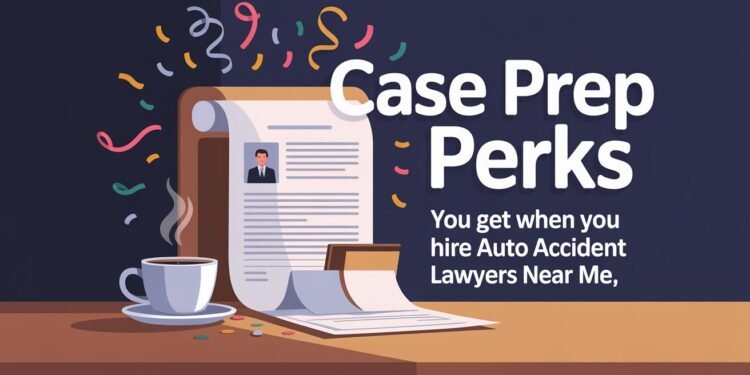 Case Prep Perks You Get When You Hire Auto Accident Lawyers Near Me