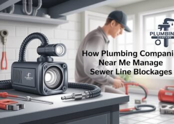 How Plumbing Companies Near Me Manage Sewer Line Blockages