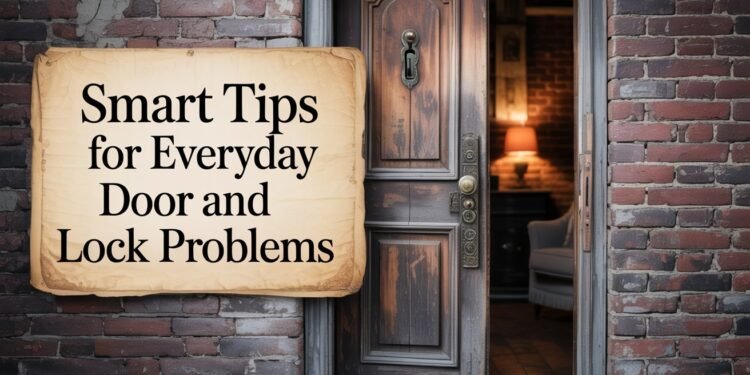 Smart Tips for Everyday Door and Lock Problems